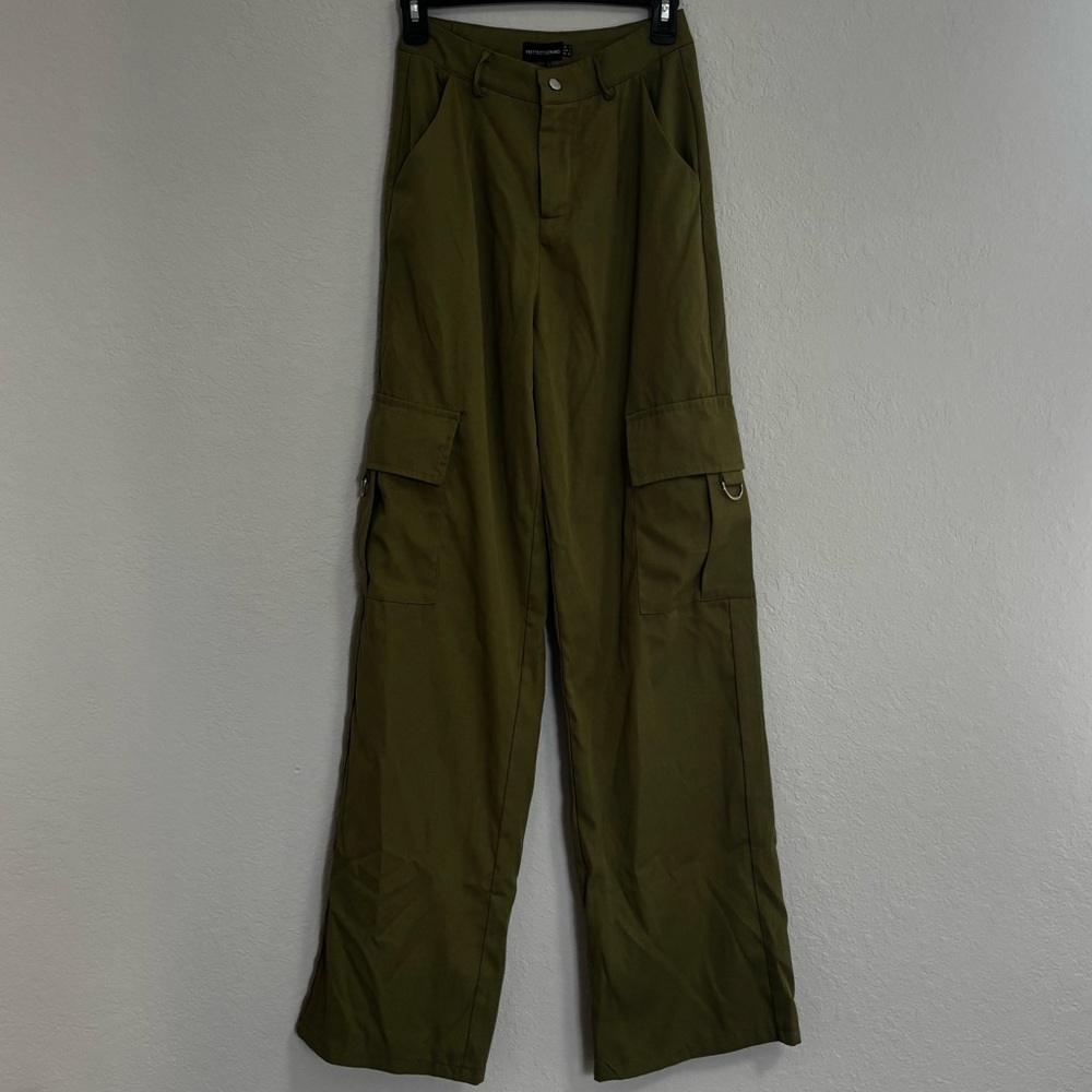 PrettyLittleThing Olive Green Women’s Cargo Pants